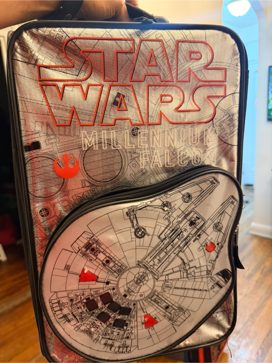 Star Wars Millennium Falcon Rolling Suitcase - photo 2