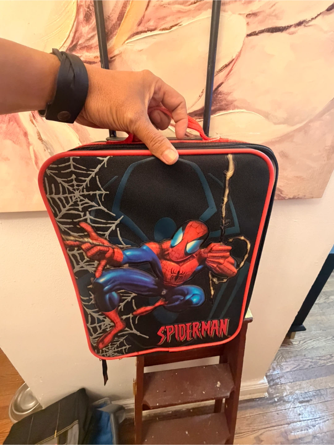 Spiderman Kids Rolling Luggage - photo 4