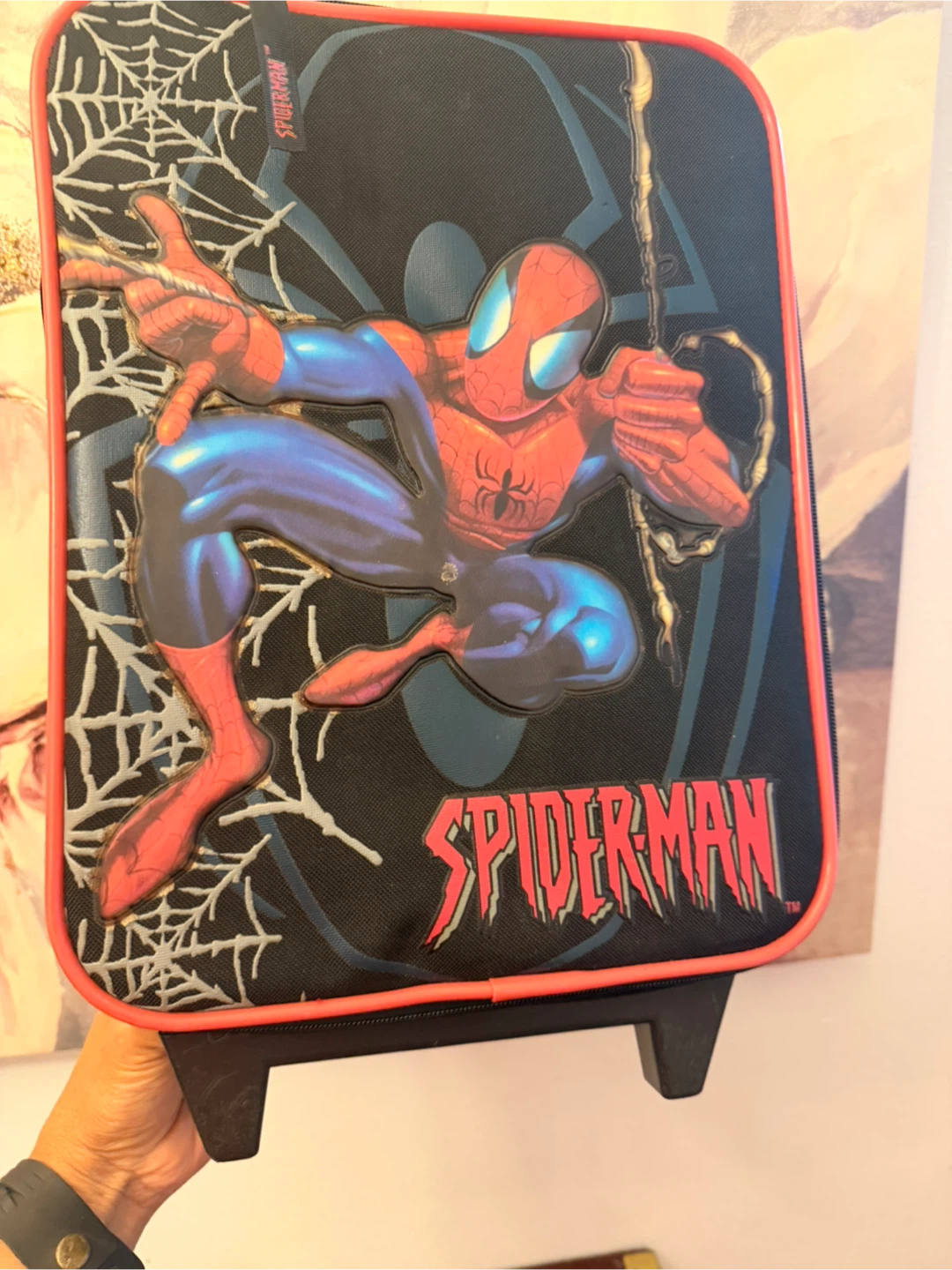 Spiderman Kids Rolling Luggage - photo 2