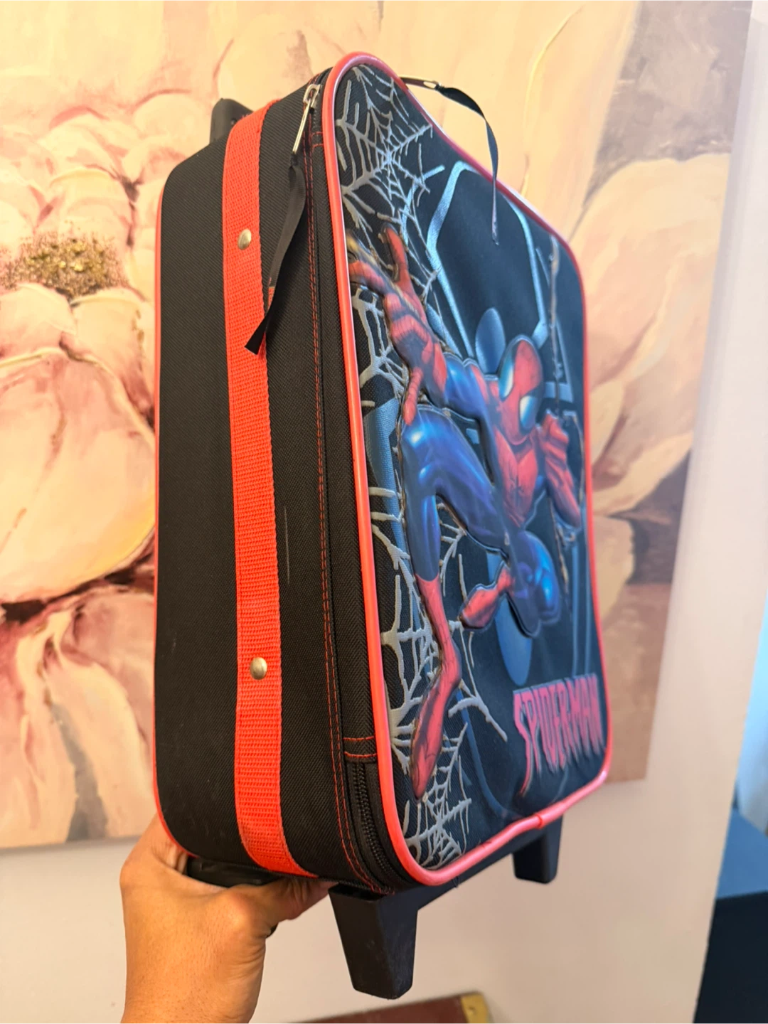 Spiderman Kids Rolling Luggage - photo 3