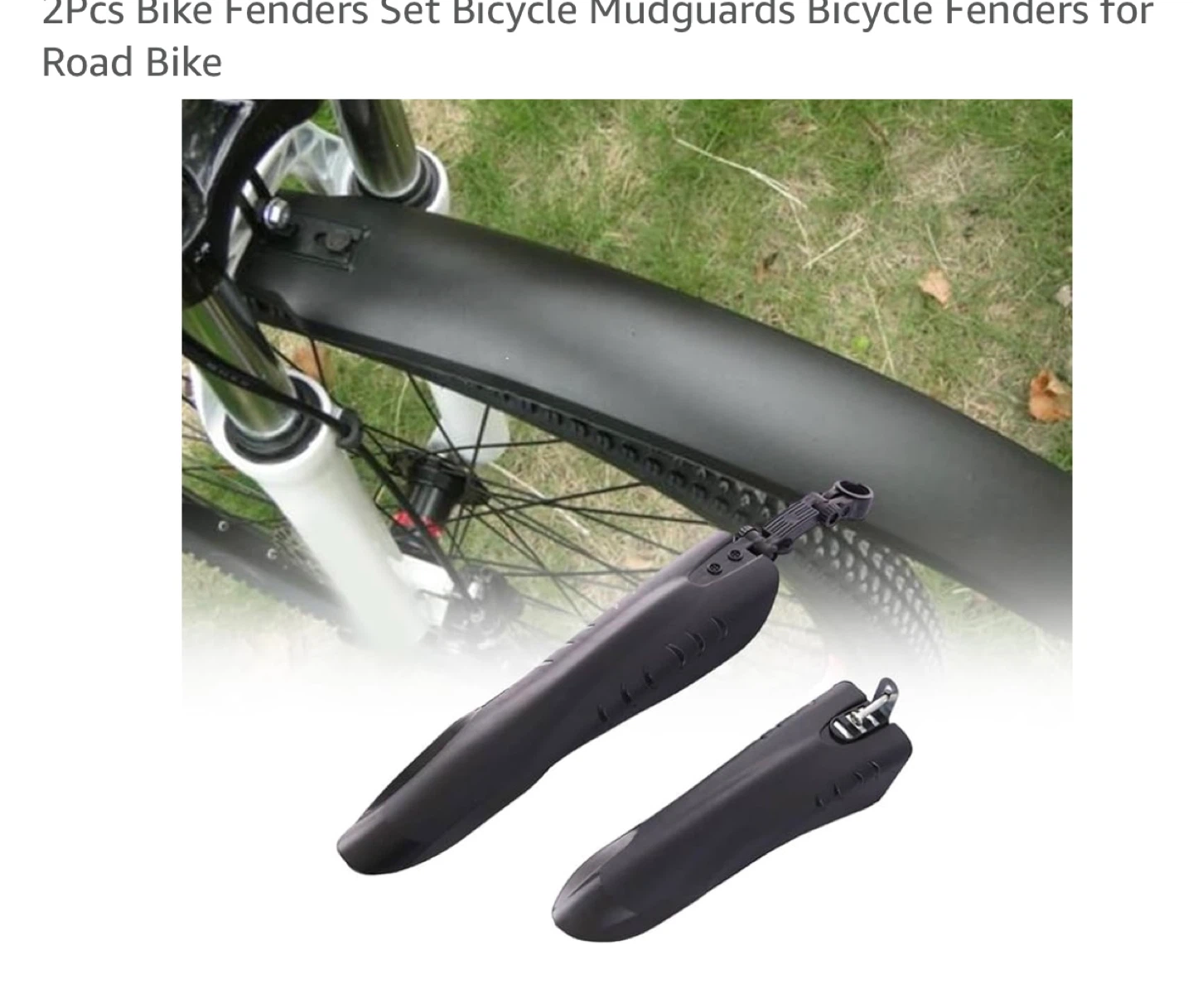2 Pcs Bike Fender Set for Road Bikes - photo 2