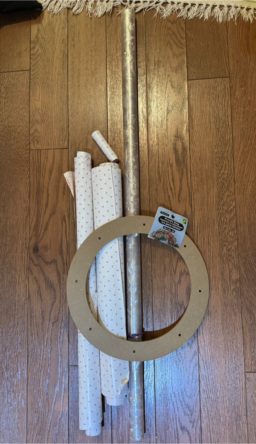 Wreath Ring, Contact Paper, and Privacy Window Film Bundle