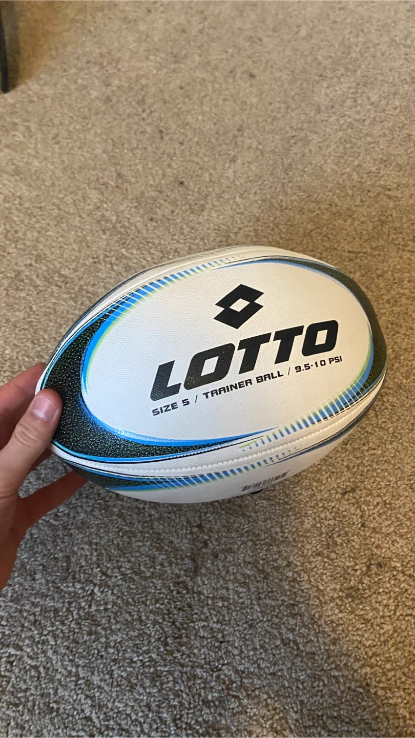 LOTTO Size 5 Trainer Rugby Ball