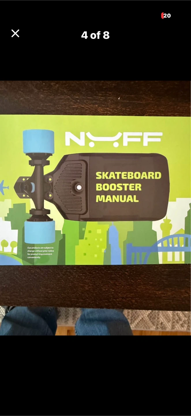 NYFF Electric Drive Skateboard Booster - photo 4