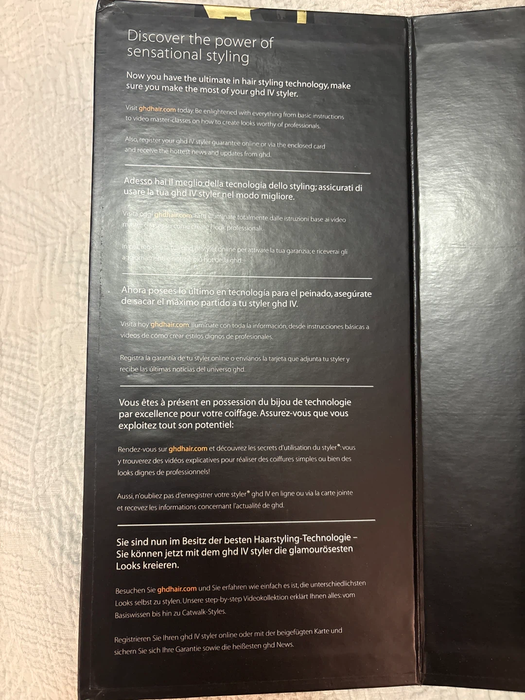 GHD IV  Straightener - UK Version - photo 4