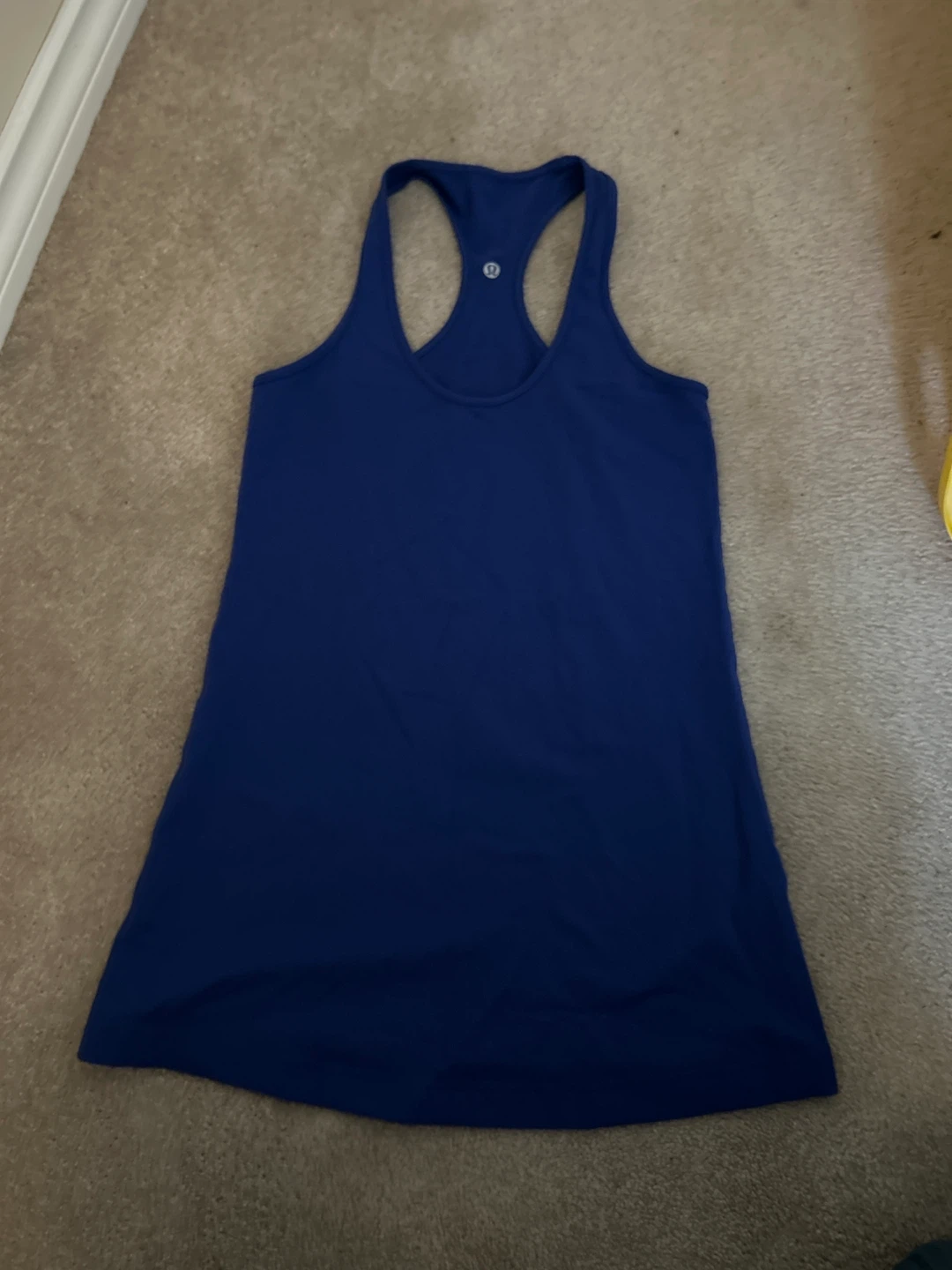 Lululemon Blue Racerback Tank Top