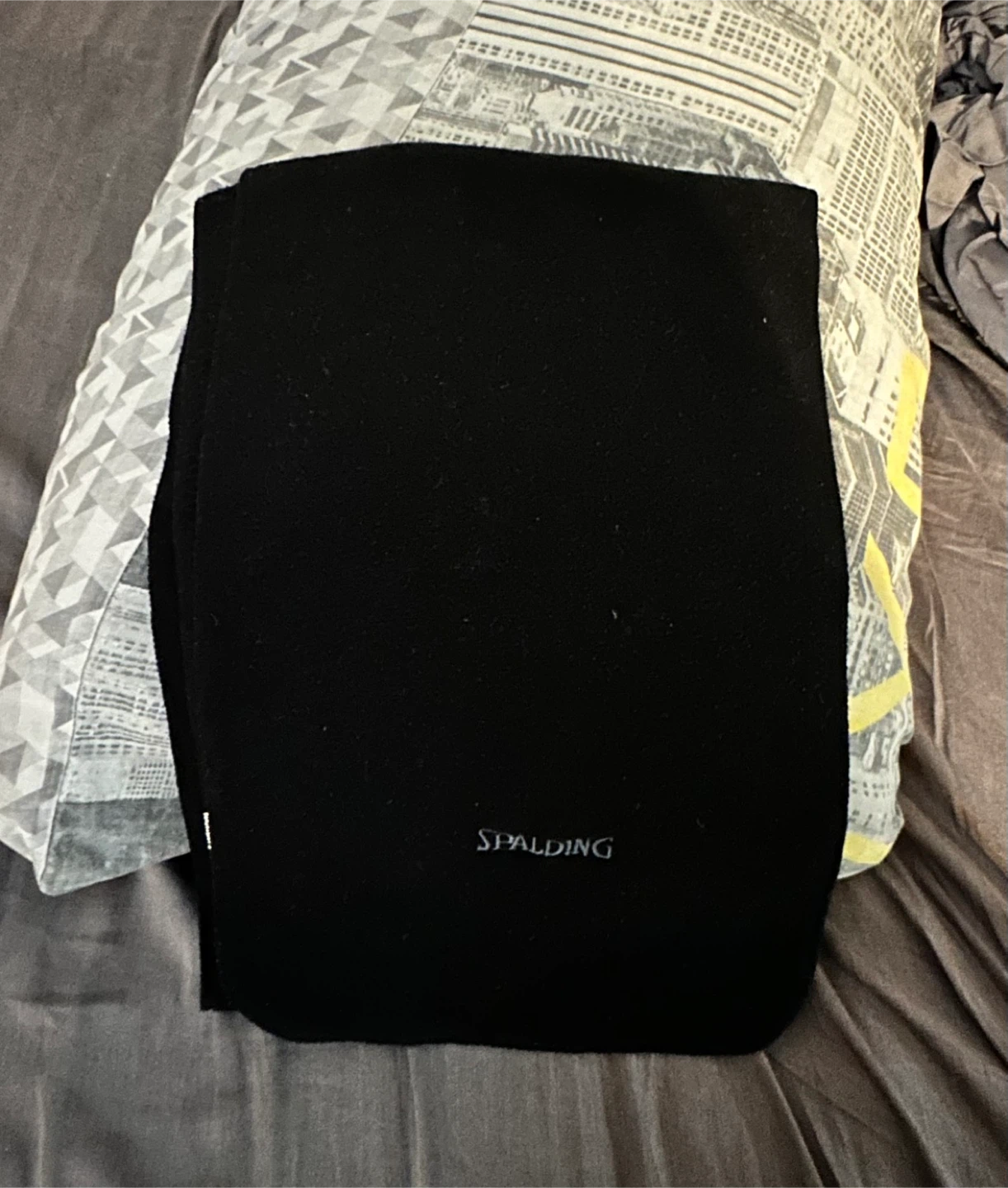 🆓 Spalding Black Scarf - One Size