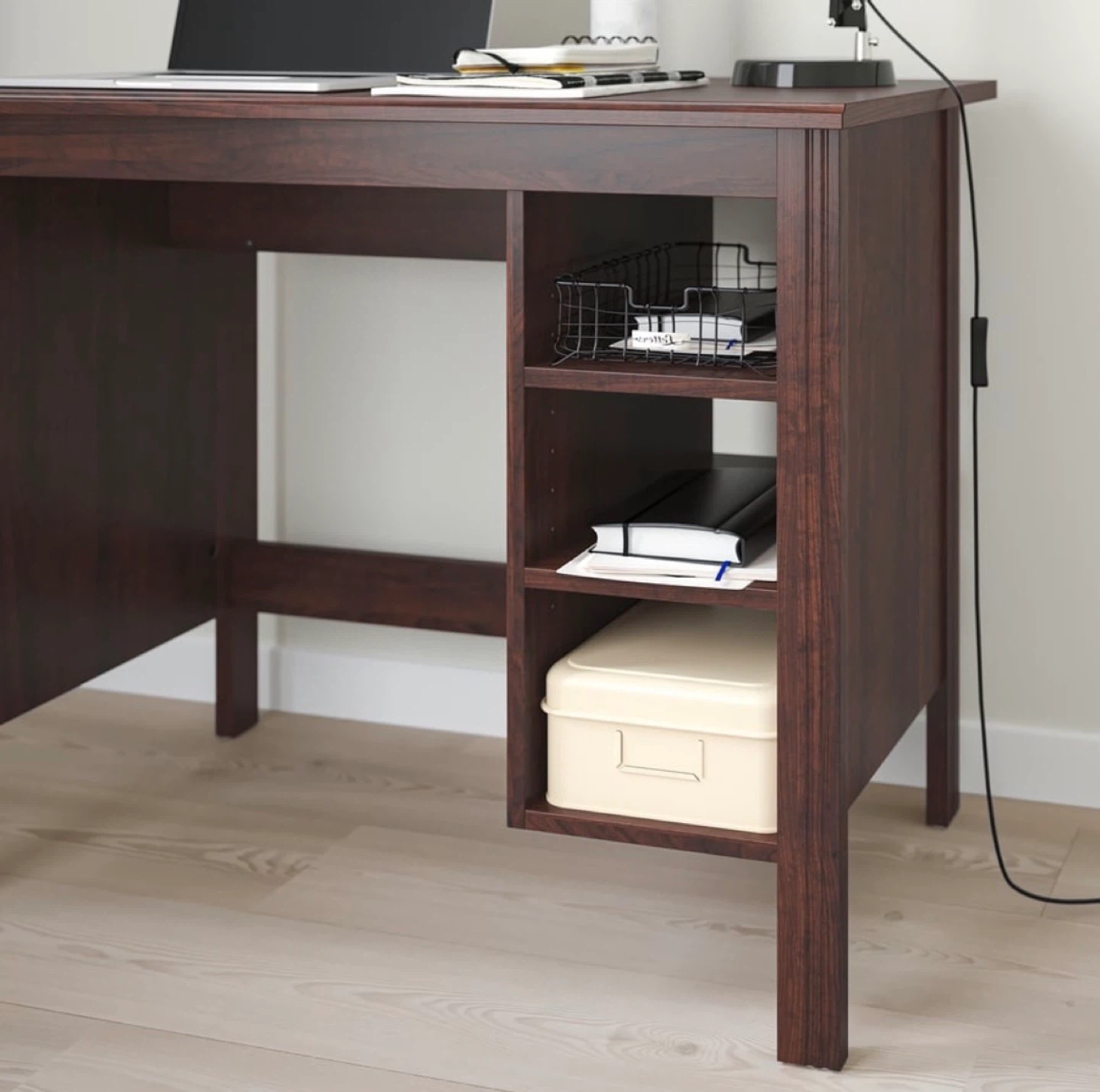 IKEA BRUSALI Desk - Brown - photo 2