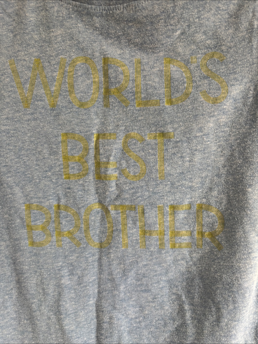 Cat & Jack "World's Best Brother" T-Shirt Size 4T - photo 2