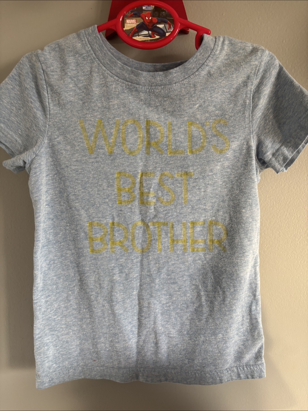 Cat & Jack "World's Best Brother" T-Shirt Size 4T