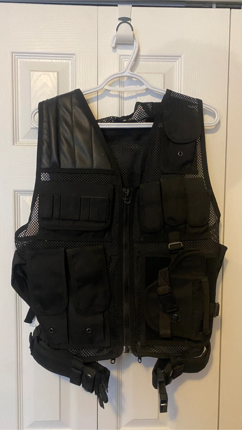 Black Tactical Vest