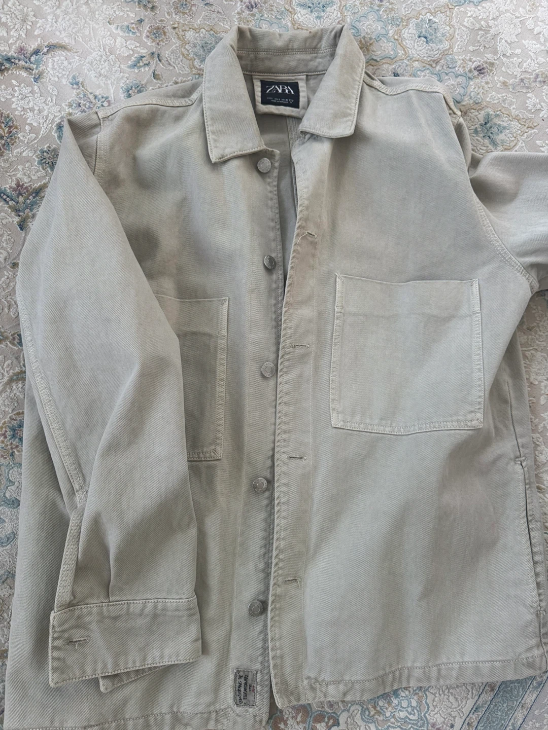 ZARA Button-Up Chore Jacket - Size L - photo 2