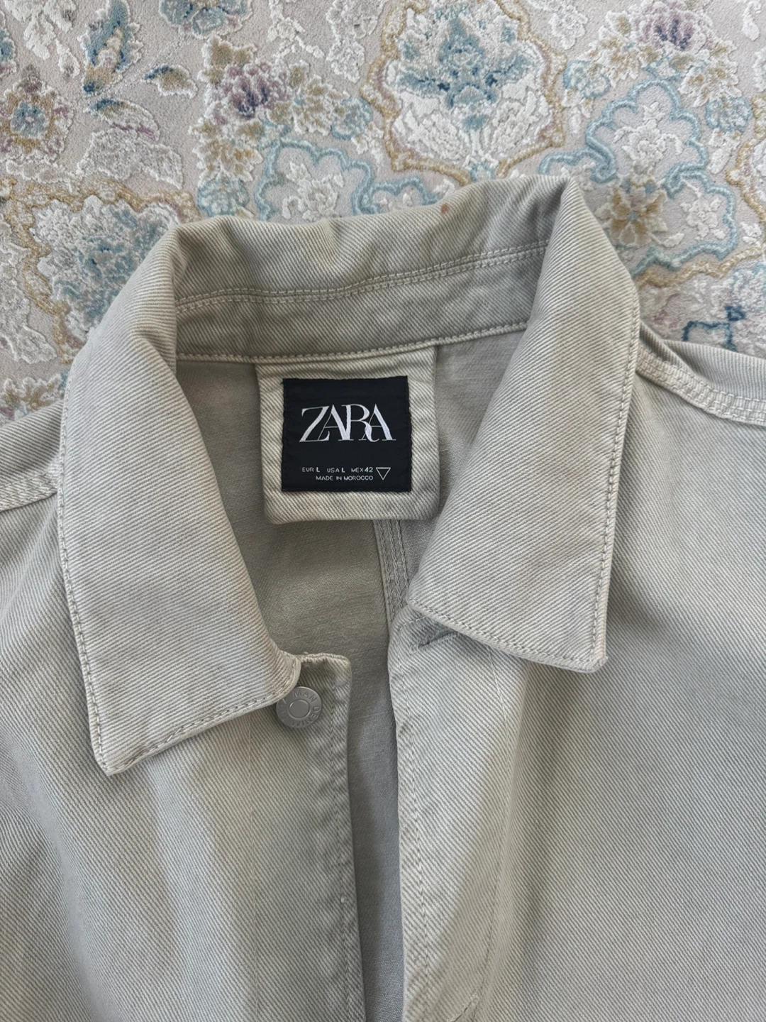 ZARA Button-Up Chore Jacket - Size L