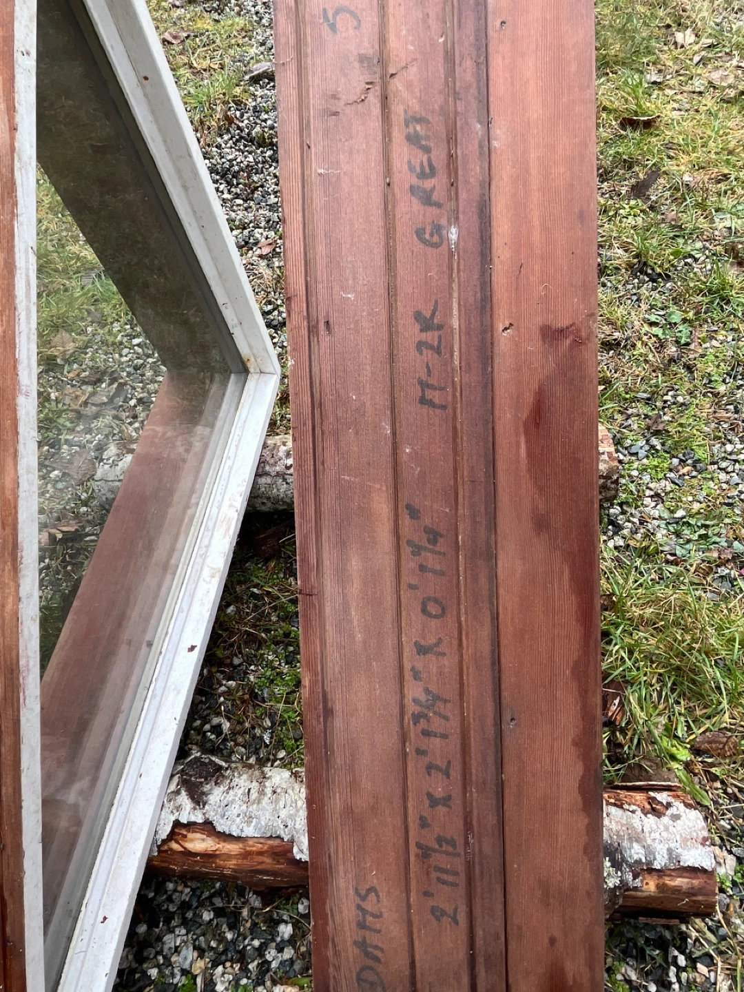 Vintage Wood Window Frame - photo 3