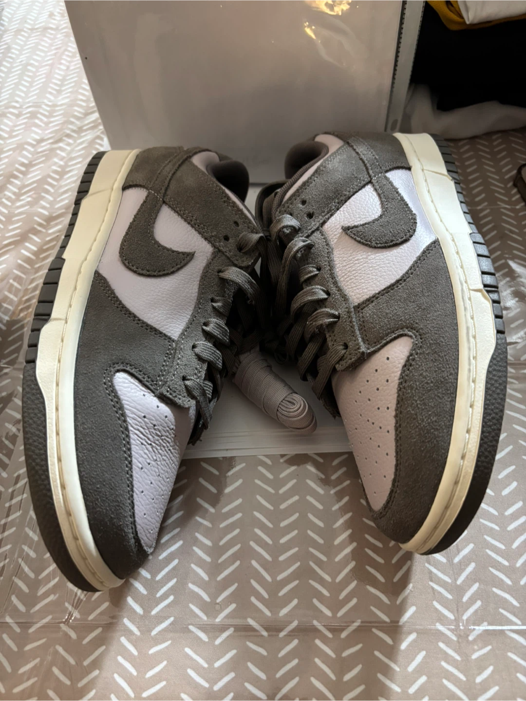 Nike Dunk Low Retro Grey Lilac - photo 3