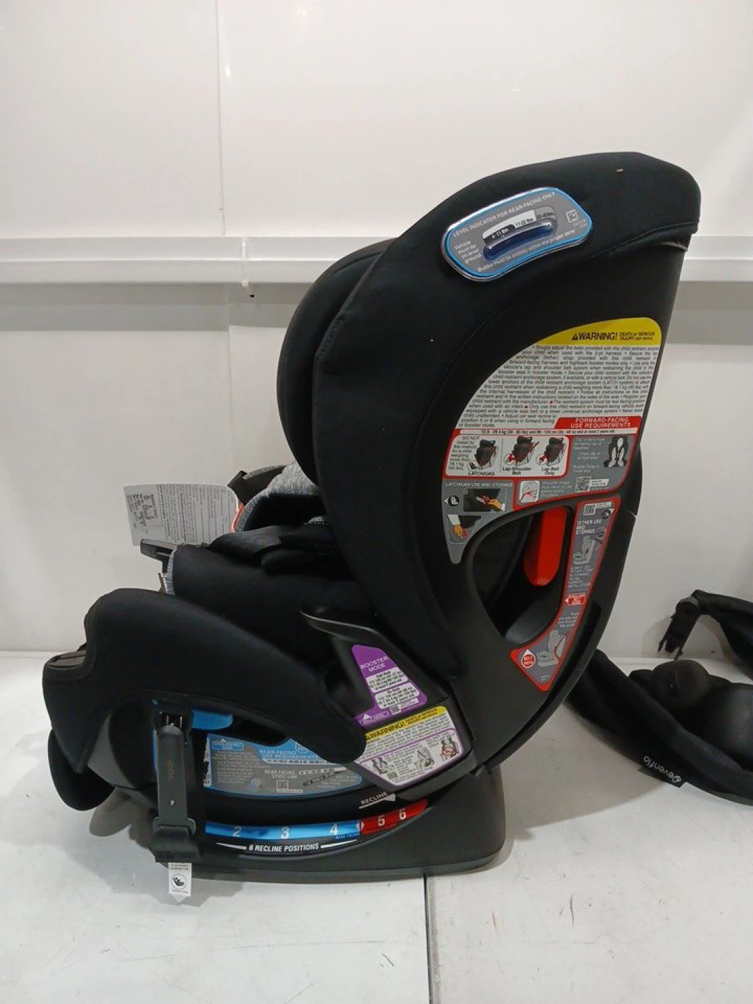 Evenflo ALL4STAGES SLIM+ 4-in-1 Convertible Car Seat - photo 2