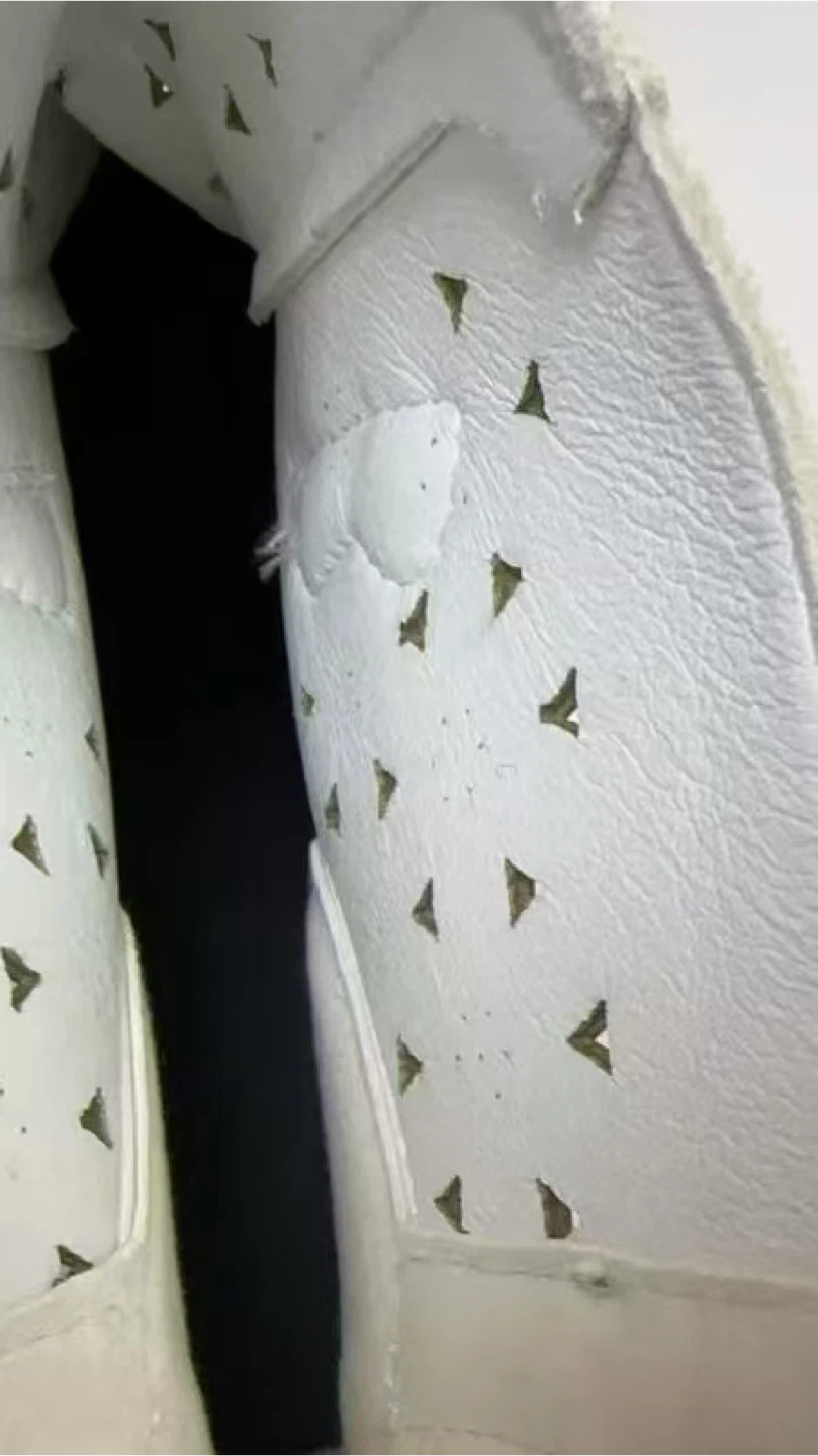 White Perforated Ankle Boots - Size 39 - photo 3