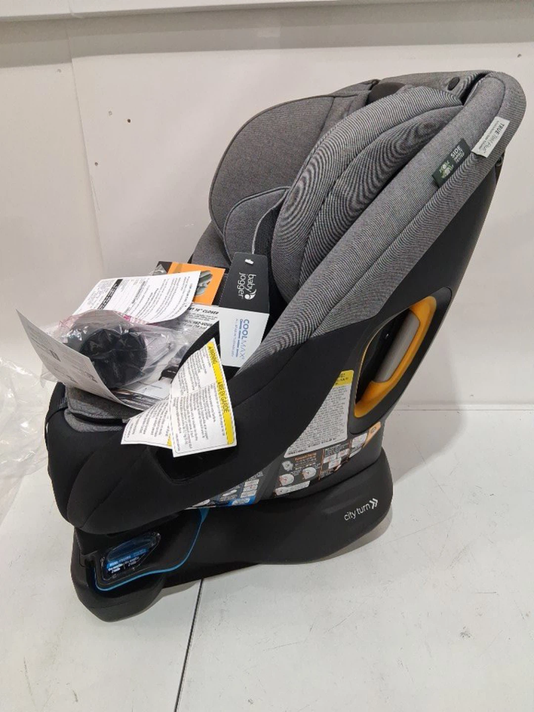 Baby Jogger City Turn Convertible Car Seat - Grey - photo 3