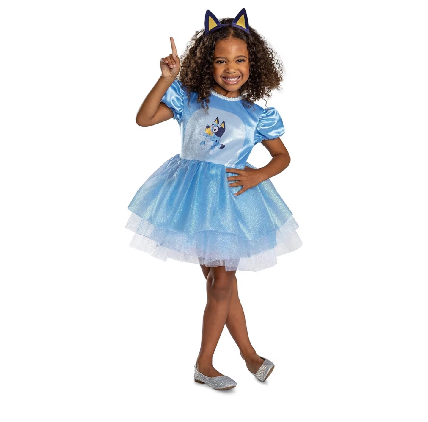 Bluey Dress Costume -  Size (3T-4T) New
