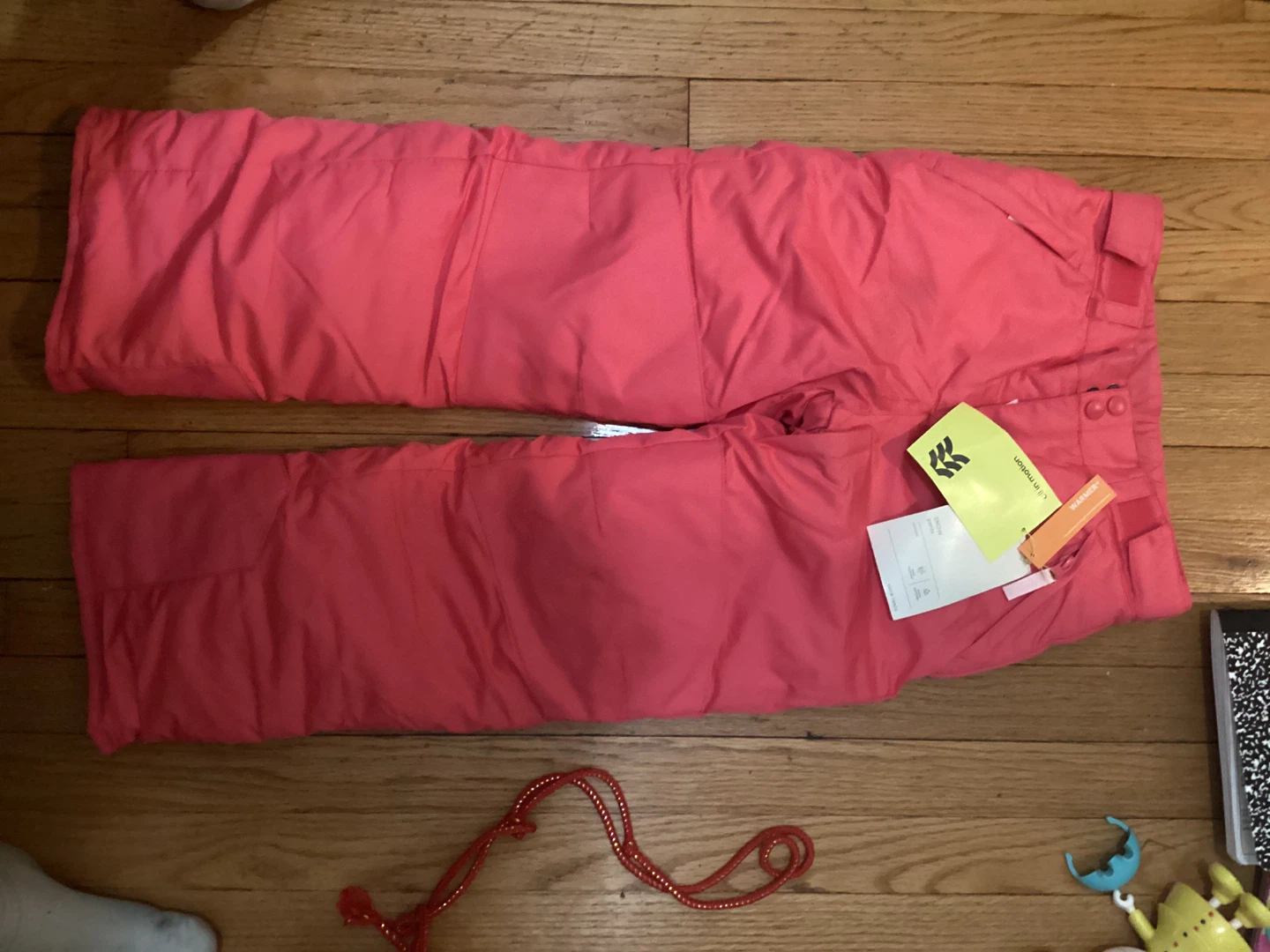 🧡Kids All in Motion Pink Snow Pants - Size M