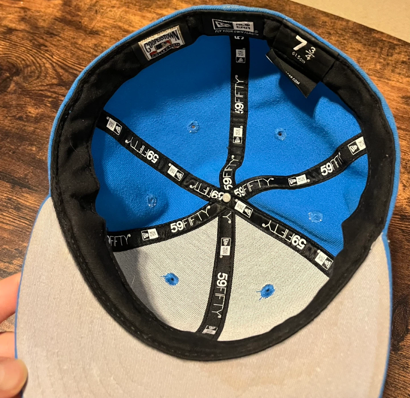 New Era Chicago White Sox 59FIFTY Fitted Baseball Cap Size 7 3/8 - photo 5