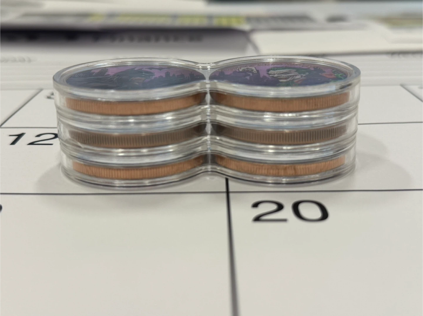 Batman and Joker 1 Troy Ounce 999 Fine Copper Coins - photo 4