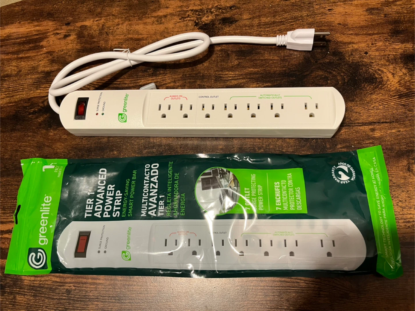 Greenlite Tier 1 Advanced Power Strip - 7 Outlets - photo 4