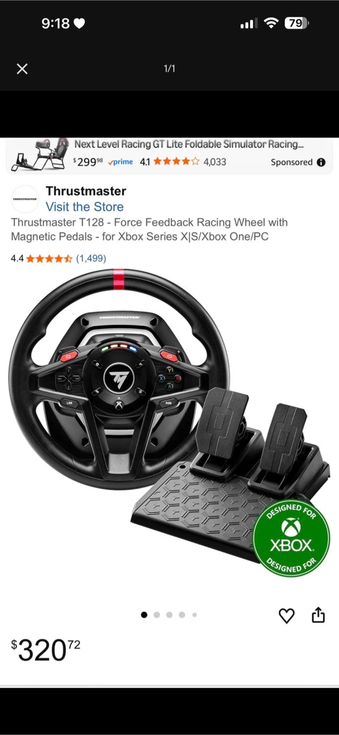 Thrustmaster T128 - Force