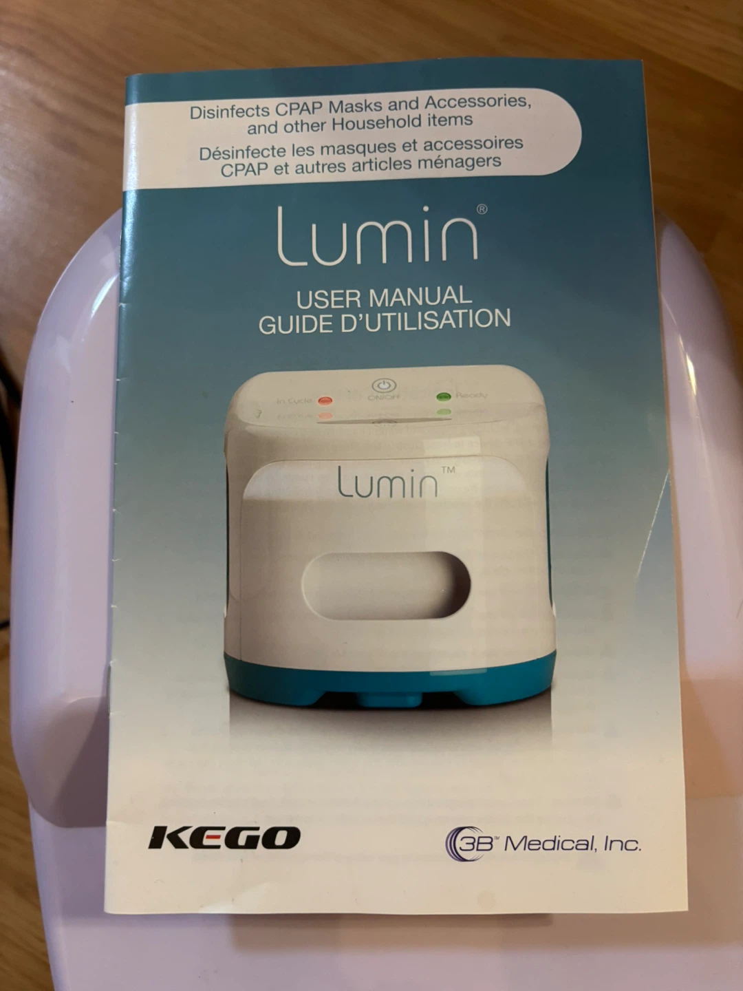 Lumin CPAP Mask and Household Item Sanitizer - photo 3