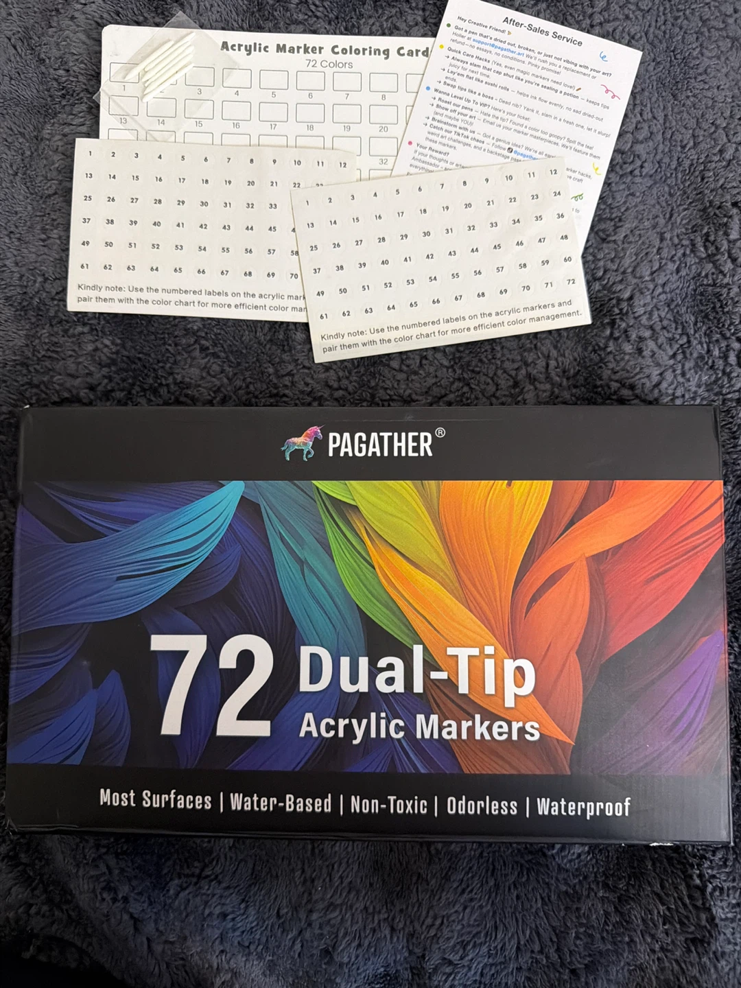 PAGATHER 72 Dual-Tip Acrylic Markers - photo 4