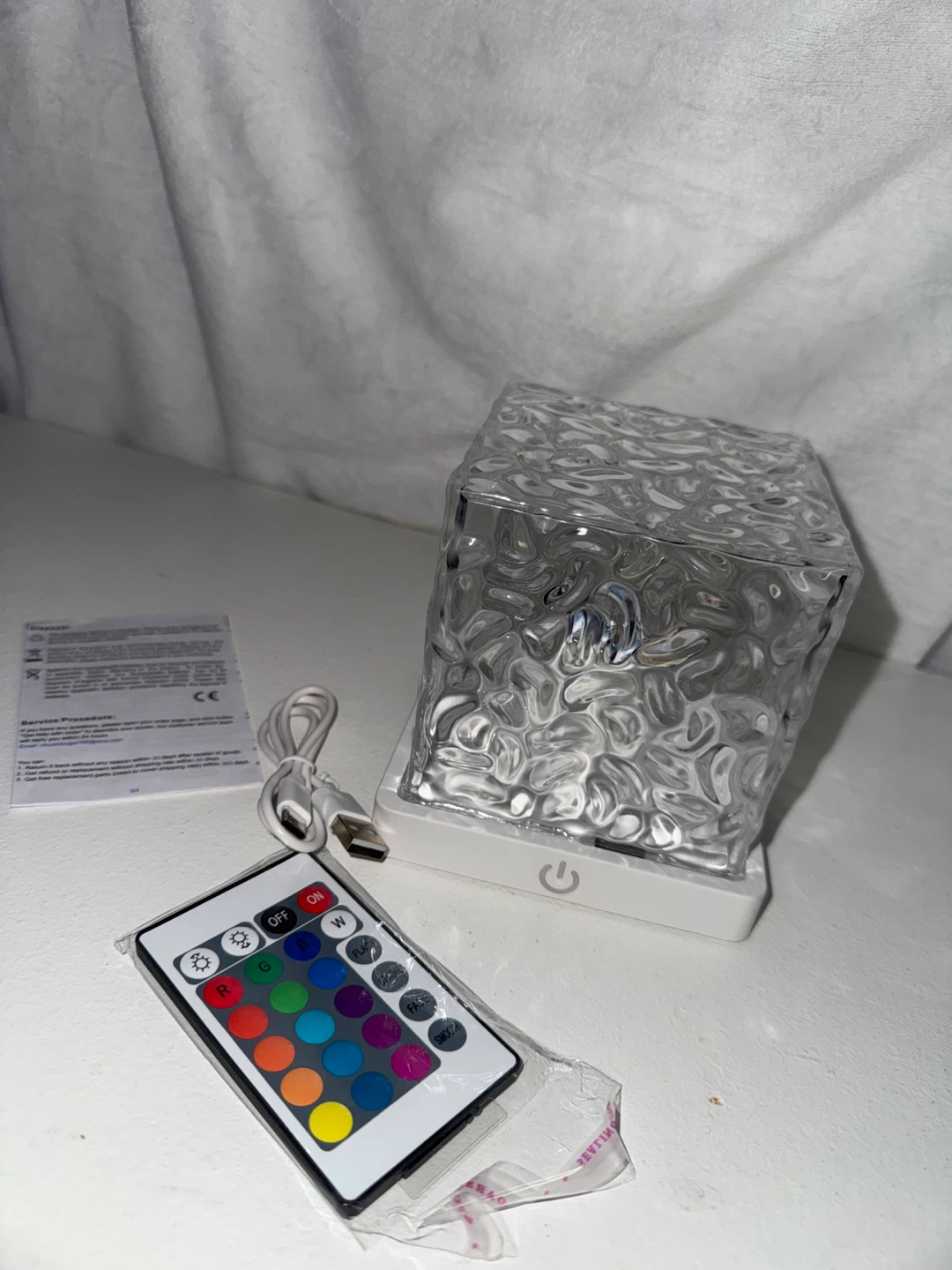 Rechargeable Shower Light with Remote - photo 3