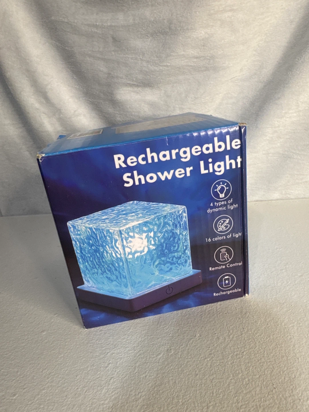 Rechargeable Shower Light with Remote