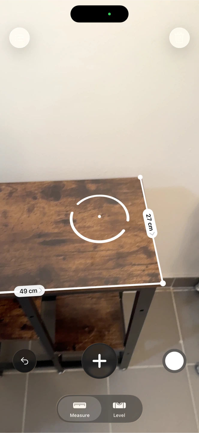Two-Tier Side Table with Built-in Power Outlets and USB Ports - photo 5