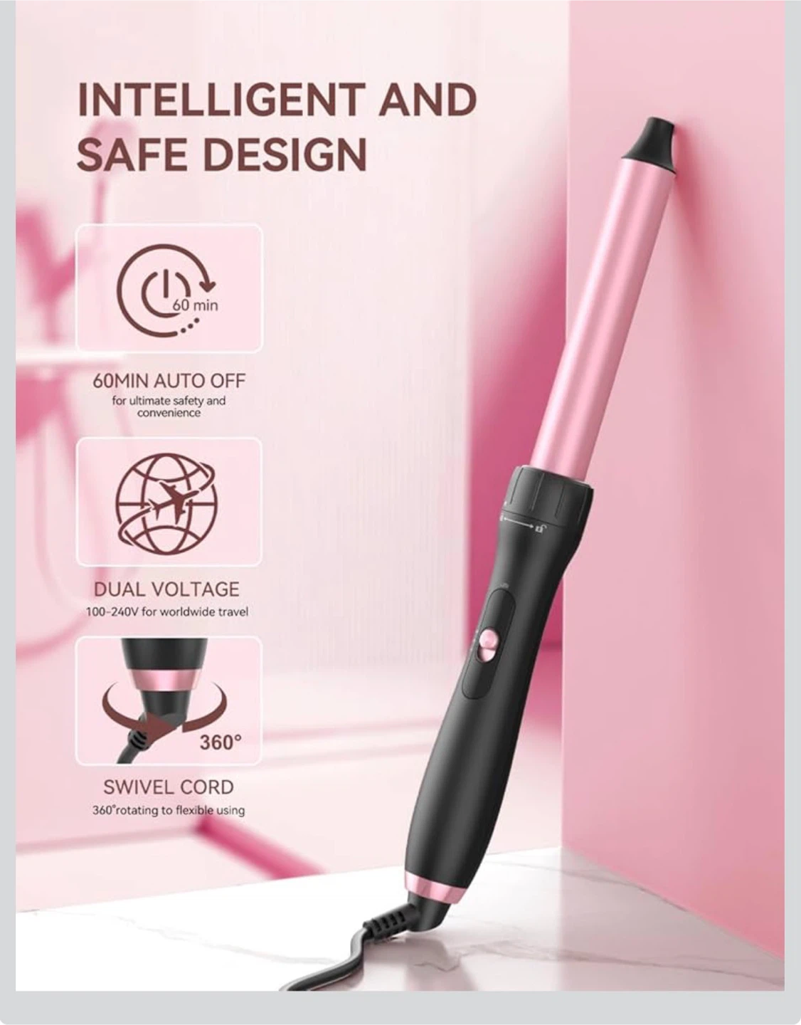 LANDOT 1 Inch Curling Wand - photo 2