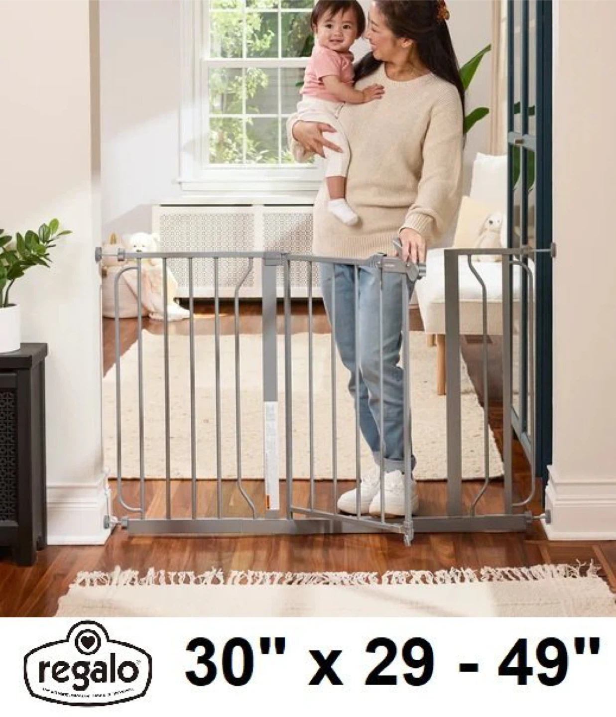 Regalo Easy Step Extra Wide Safety Gate - photo 3