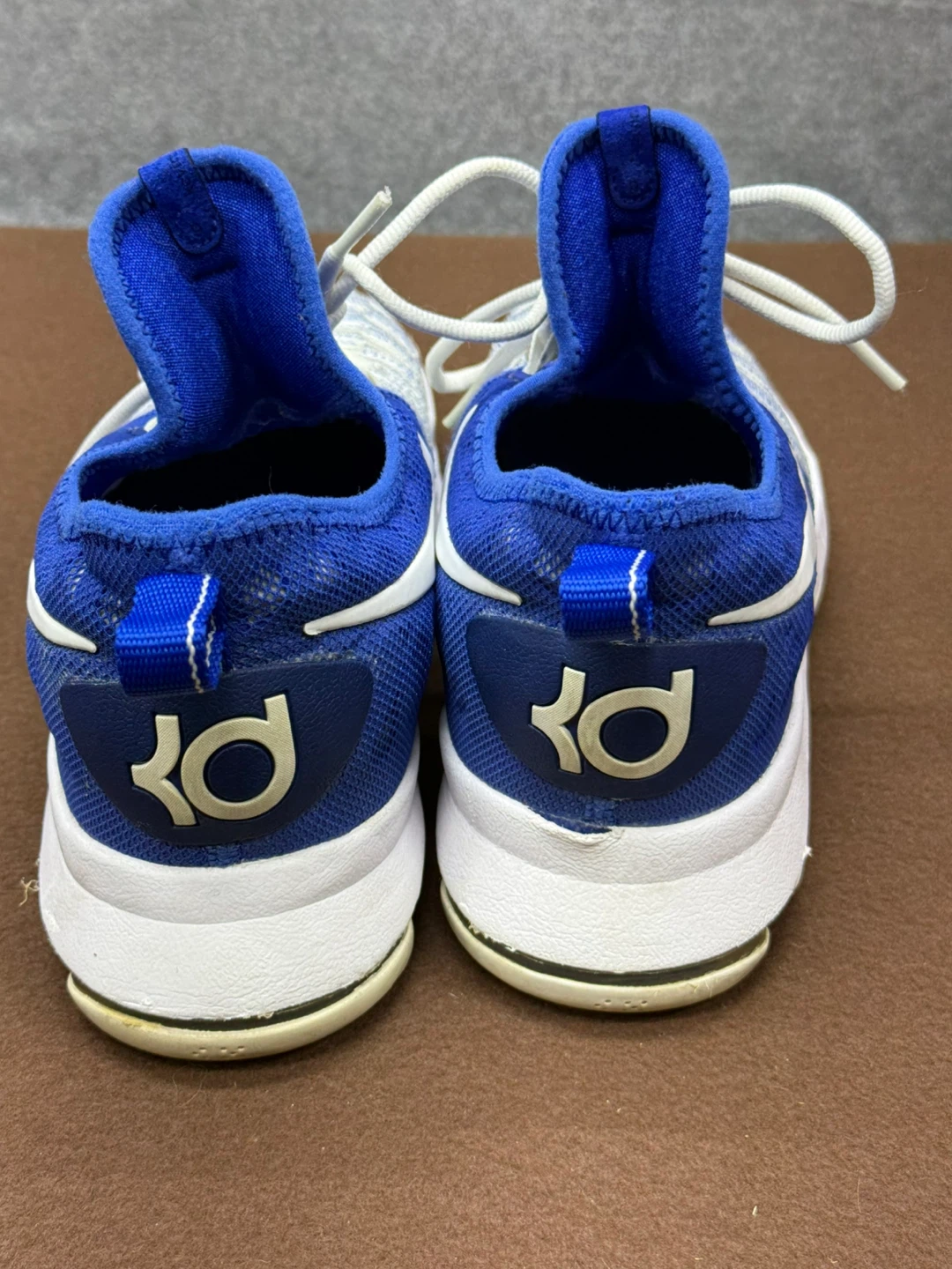 Nike KD 9 Basketball Shoes Blue White - photo 5