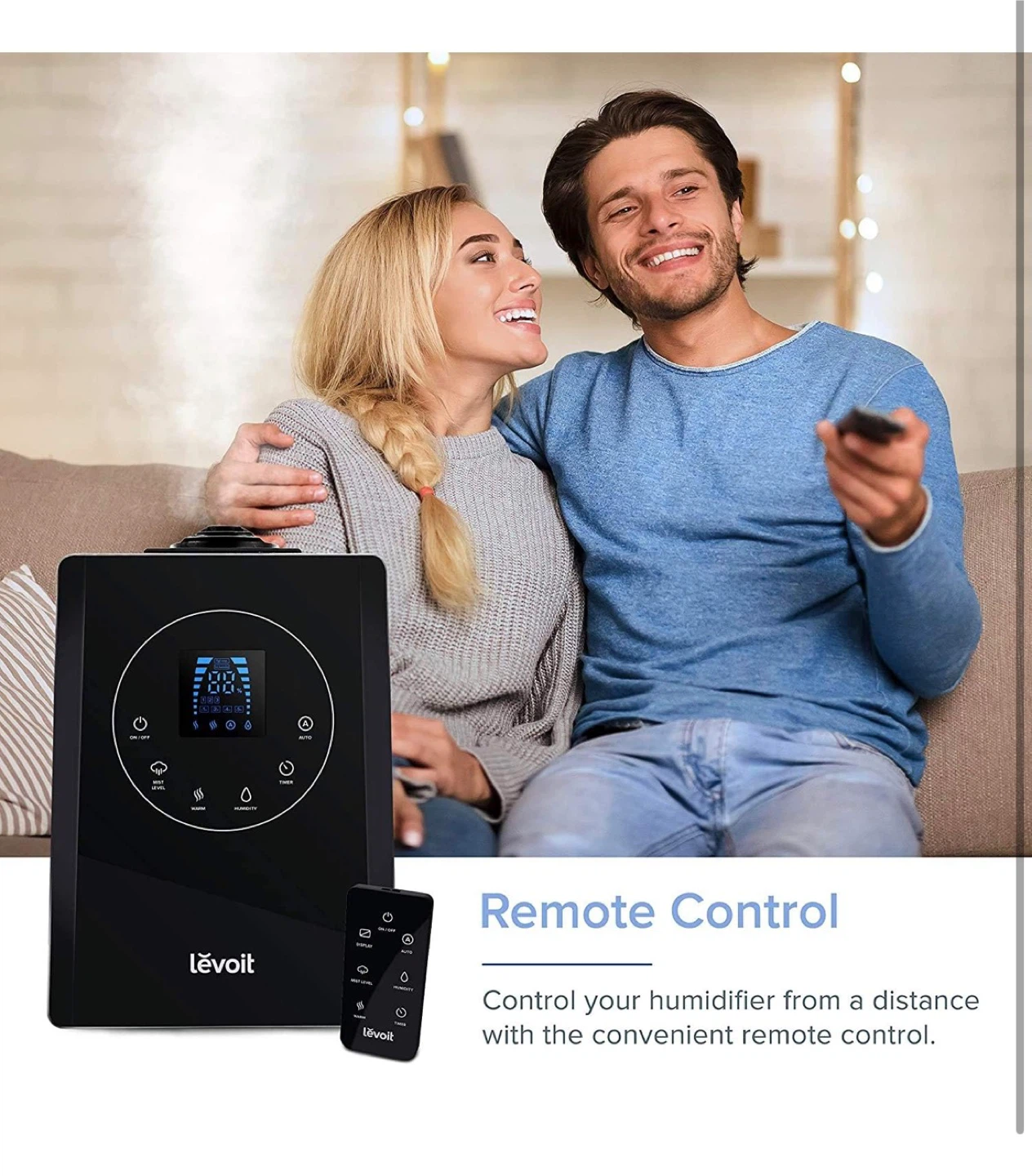 Levoit Humidifier with Remote Control - 1.5 Gallon - photo 5