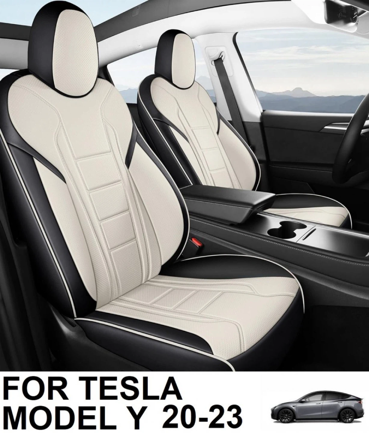 Tesla Model Y 20-23 Seat Covers FREESOO