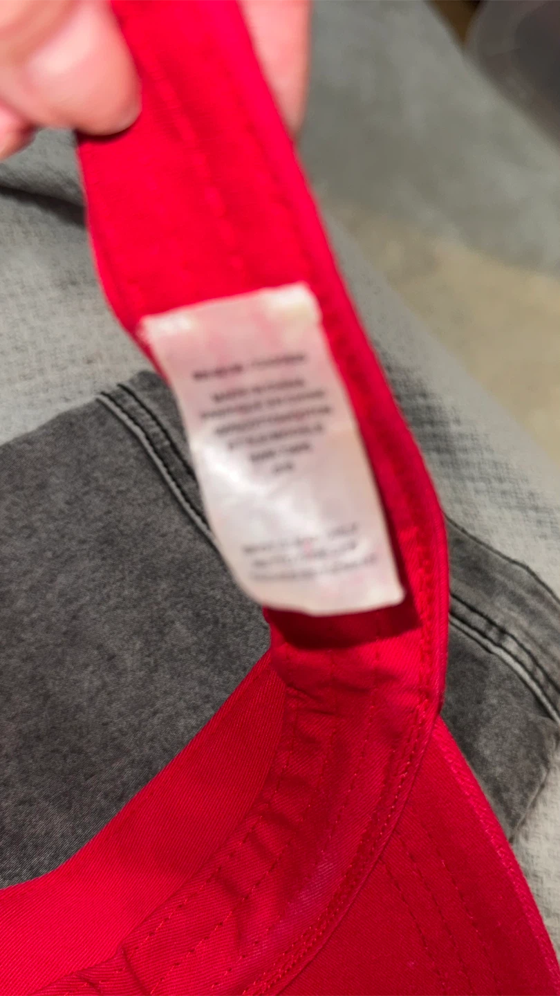 Guess Red Cotton Visor - photo 2