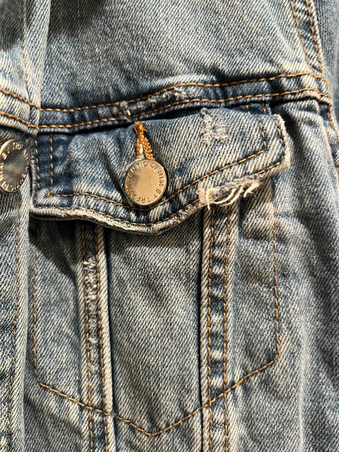 Zara Denim Jacket 🧡 - photo 4