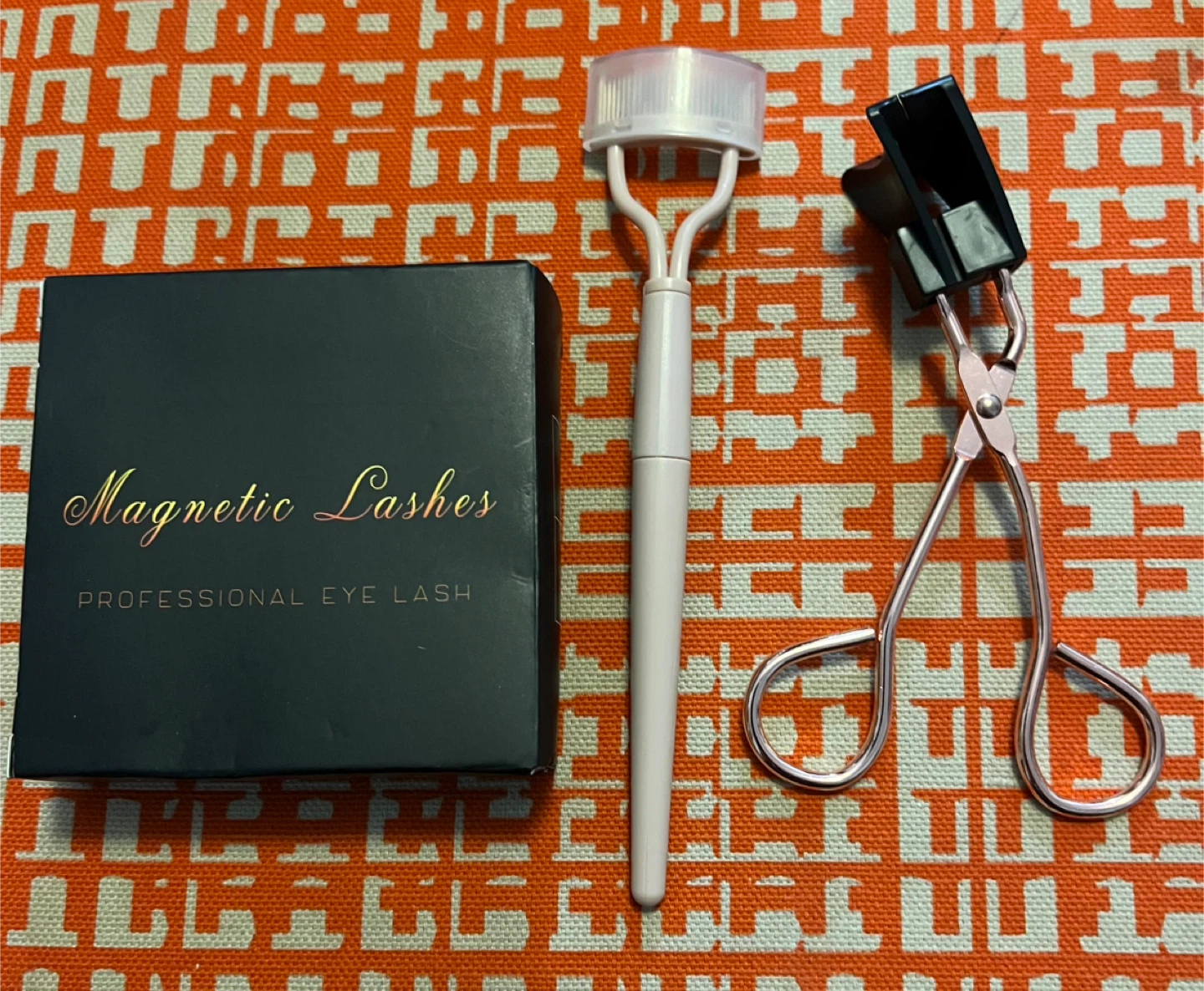 Magnetic Eyelashes Kit with Curler