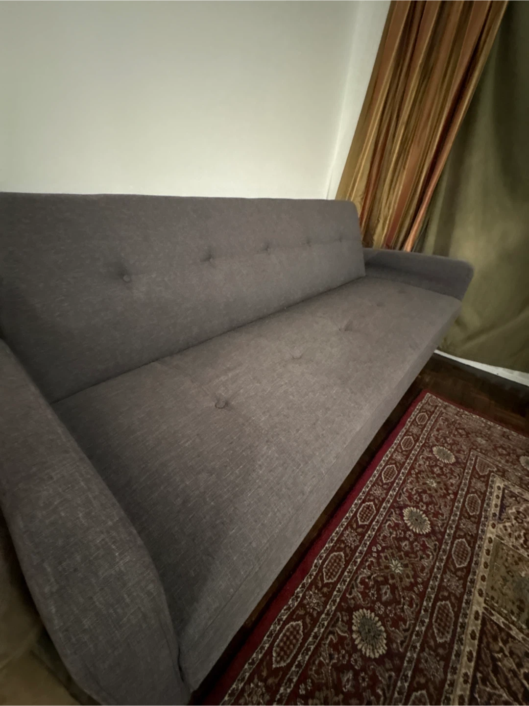 Grey Sofa Bed - photo 2