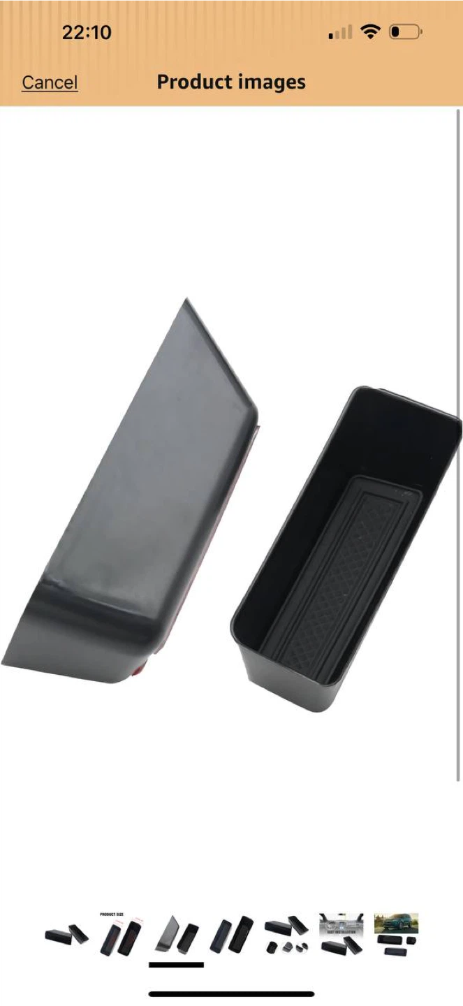 Handle Storage Organizer Set – Ford Edge 2015–2020 – NEW - photo 5