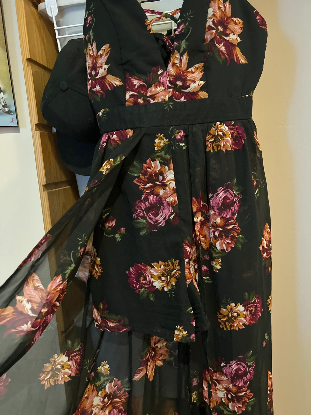 Floral romper (M) - photo 2