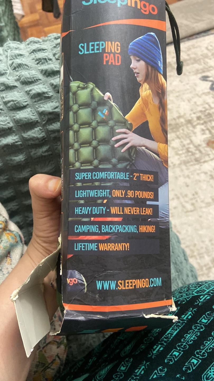 🧡Sleepingo Inflatable Sleeping Pad - Green