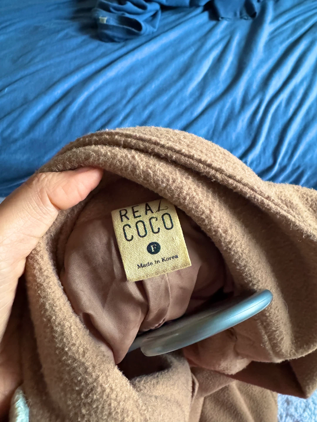 REAL COCO Brown Wool Blend Coat - Women's - photo 4