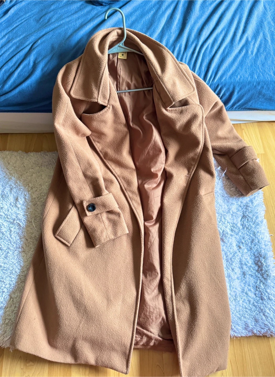 REAL COCO Brown Wool Blend Coat - Women's - photo 2