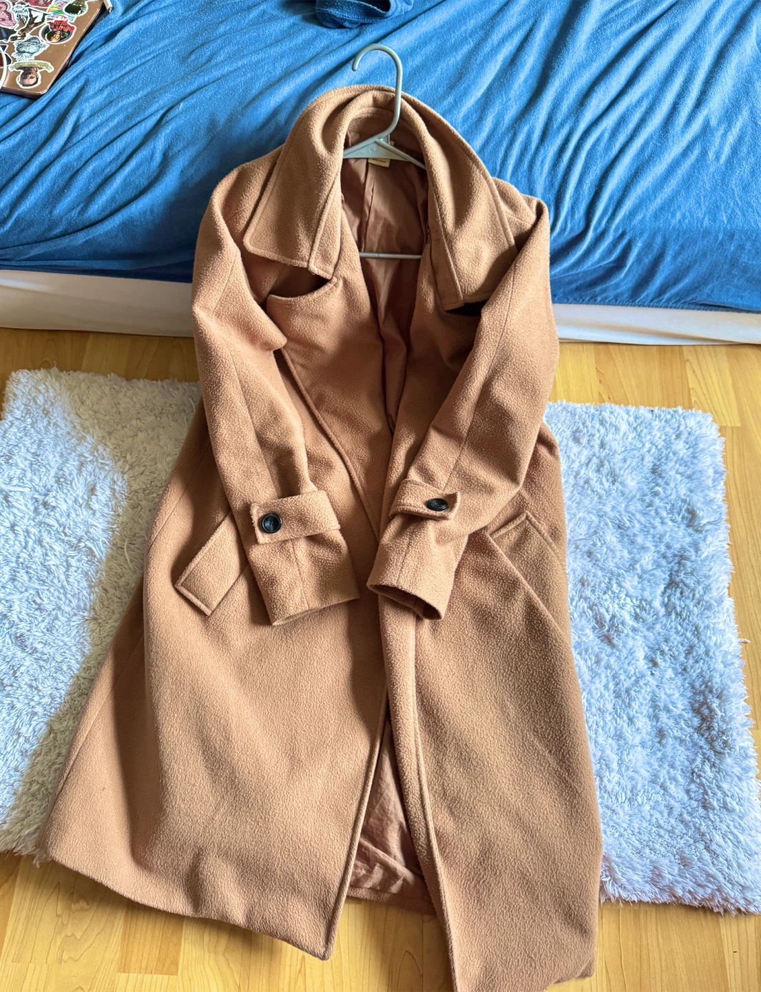 REAL COCO Brown Wool Blend Coat - Women's - photo 3