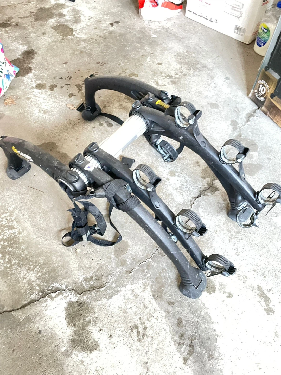 Three bike rack