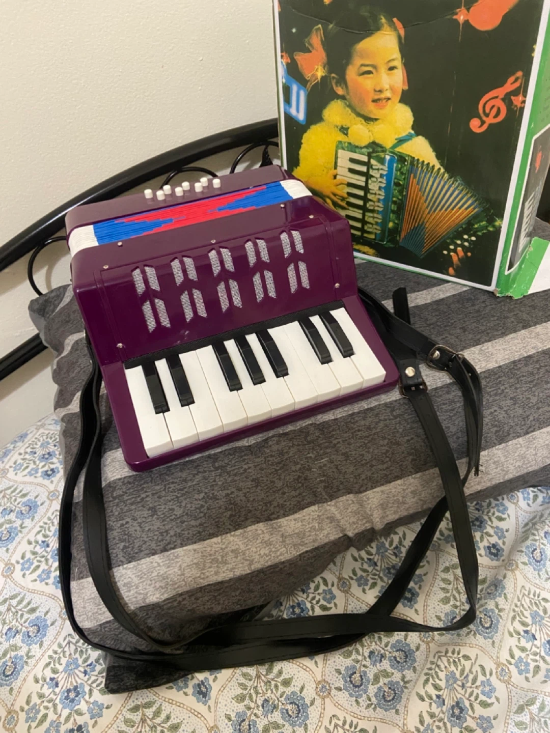 🧡Purple UC 104 Accordion Toy for Children